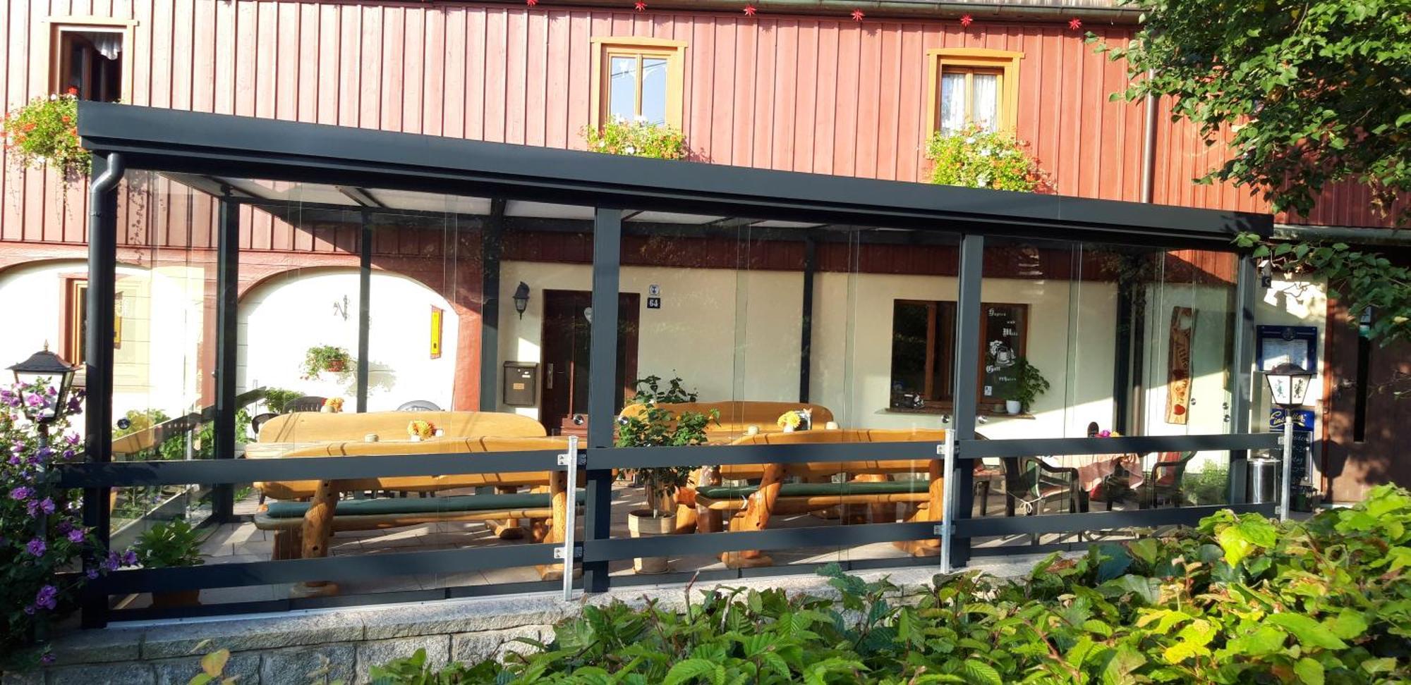 Gasthaus "Zum Wanderstuebel" Гінтергермсдорф Екстер'єр фото