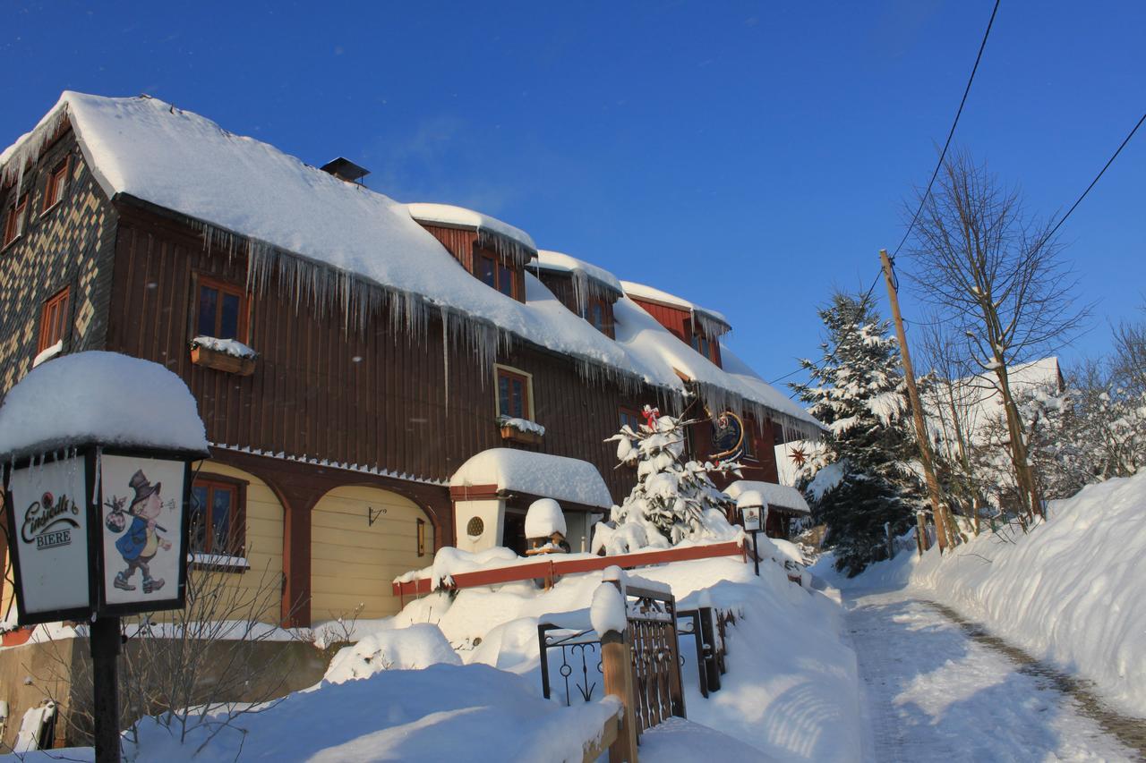 Gasthaus "Zum Wanderstuebel" Гінтергермсдорф Екстер'єр фото
